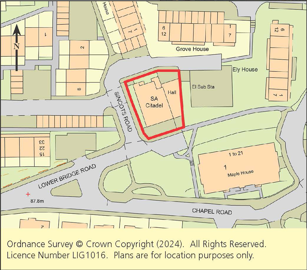 Lot: 140 - FORMER SALVATION ARMY BUILDING WITH POTENTIAL -